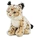 Peluche Lynx Jay 30 cm assis Blond/noir