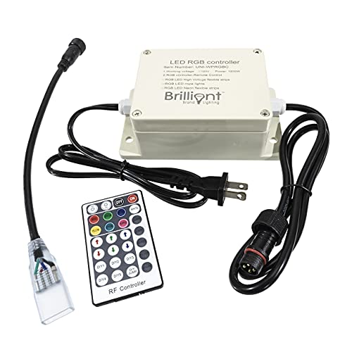 Outdoor Multi-Function RGB LED Color Changing Rope Light Controller -