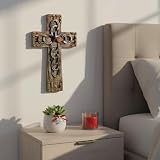 Comfy Hour Ręcznie wykonana podkowa krzyż sztuka dekoracja ścienna antyczny styl