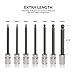 Neiko 10243A 3/8-Inch-Drive Extra-Long Ball-End Hex-Bit Socket Set, Metric Sockets 3/8