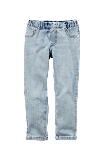 Carter's Girls' 4-8 Denim Pull On Pants (4)