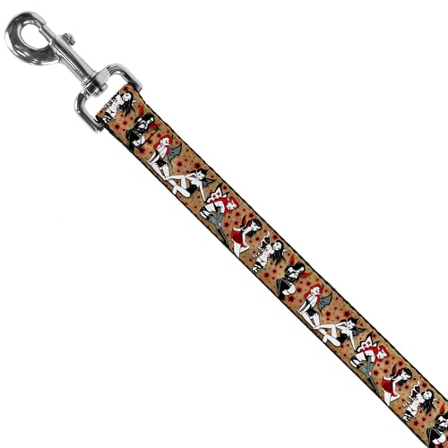 Laisse pour chien抗 traction Buckle-Down pour grands chiens de 1,8 m - 3