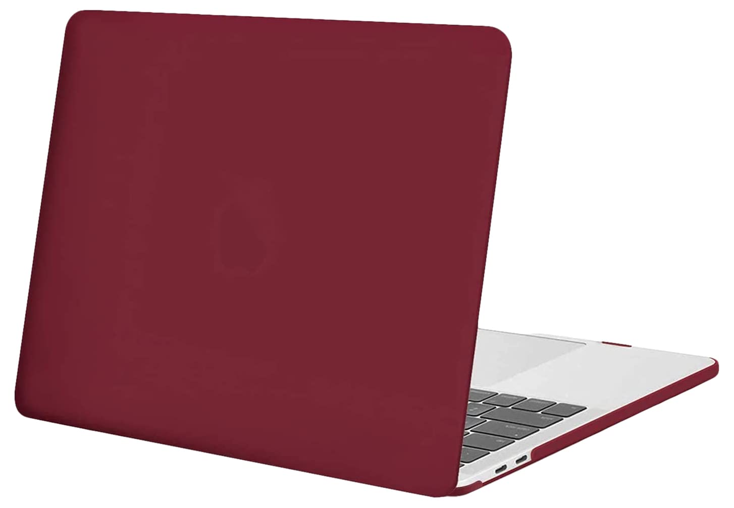 for New 2016 Launched MacBook Pro 13 inch Case (Get 2 Mac Saviours Free) Hard Shell Matte Case Cover for New Apple MacBook Pro 13″ inch A1706 / A1708 with/Without Touch Bar case Cover (Wine Red)