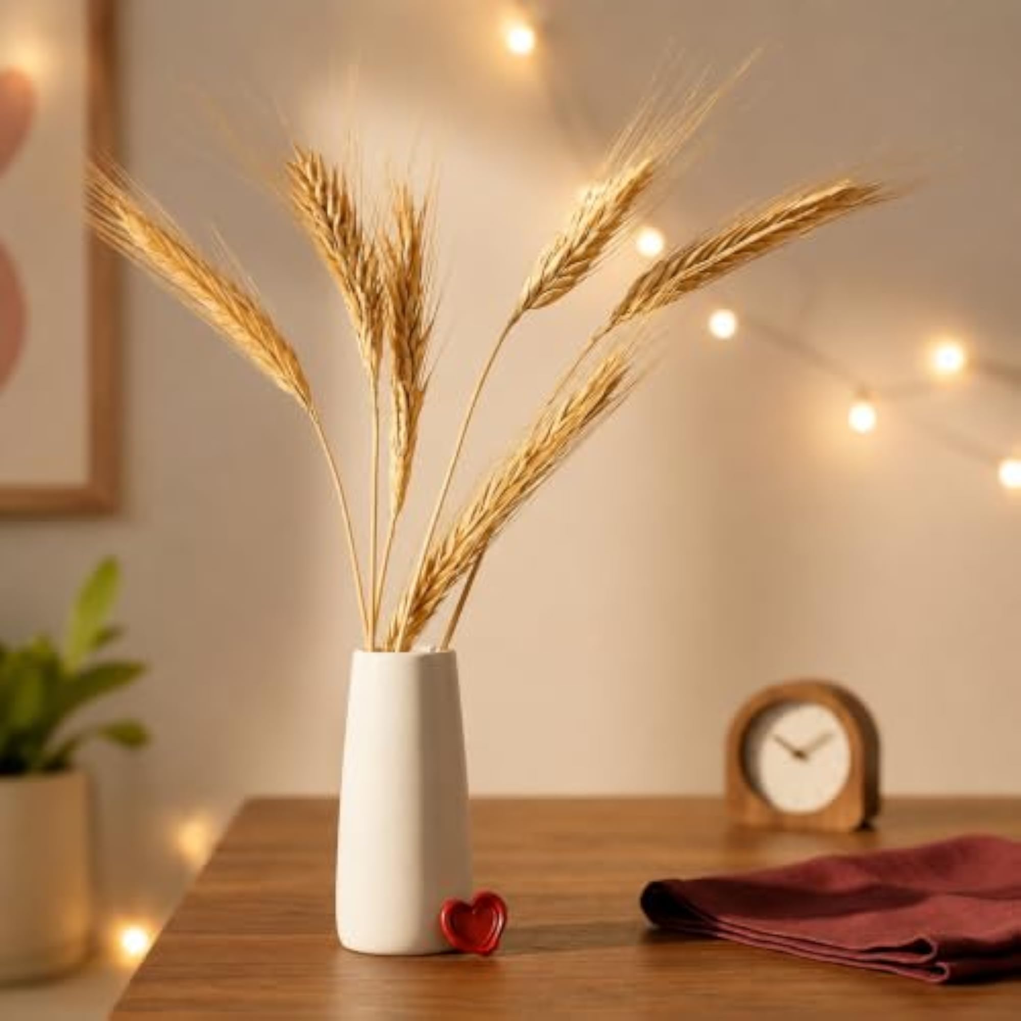 Dried Wheat Grass for Home Decoration, 6 Pcs