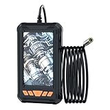 ordinarYone 4.3 Inch Screen Waterproof Industrial Endoscope IP67 Rate 200MP Camera LED Lights for Auto Engine Pipe Inspection