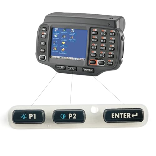 Teclado inferior de repuesto de alta durabilidad para Symbol WT4090 WT41N0 de 6 piezas 4