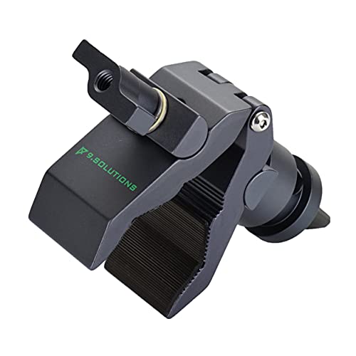 Image of 9.Solutions Python Clamp with Grip Joint, Unique Grip Head that Fastens onto Rods Ranging in Diameter from 1 /4 inch to 5 /8 inch, Max Load: 44lbs, 9.VP5081C