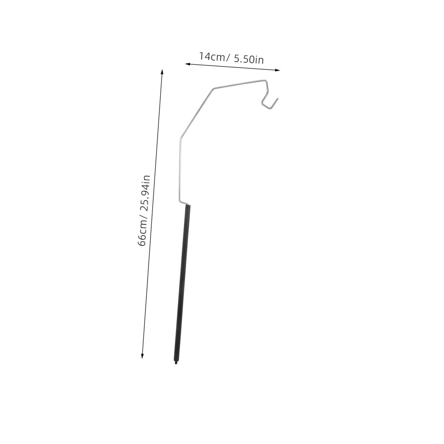 Abaodam Portable Aluminum Alloy Camping Lantern Stand Removable and Light Pole for Outdoor Gatherings Picnics and Camping Accessories Enhances Convenience and Comfort