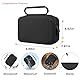 Elonbo Tragetasche für iHealth Track Smart Oberarm Blutdruckmessgerät, Wireless Bluetooth Blutdruckmessgerät Reise Schutztasche Aufbewahrungshalter, Mesh Tasche passt Range Manschette, Schwarz