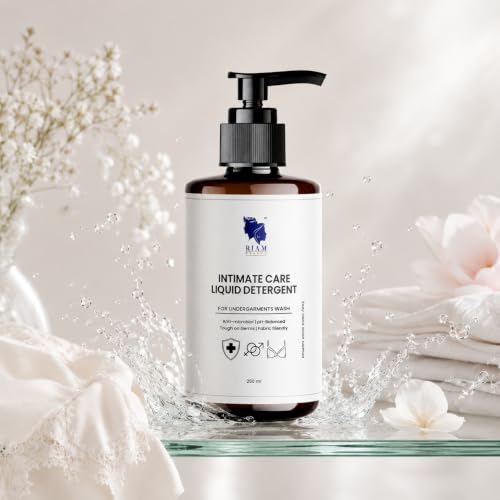 Image of Undergarment Liquid Detergent for Women & Men | Antibacterial Lingerie Wash | Removes Period Stains, Odor & Bacteria | Gentle on Delicates | pH Balanced | 250 ml