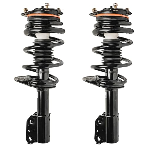 Image of Detroit Axle - 14pc Front End Suspension Kit for Chevrolet Impala Monte Carlo Buick Century LaCrosse Regal Allure, Struts Control Arms with Ball Joints Sway Bars Tie Rod Ends Boots Replacement