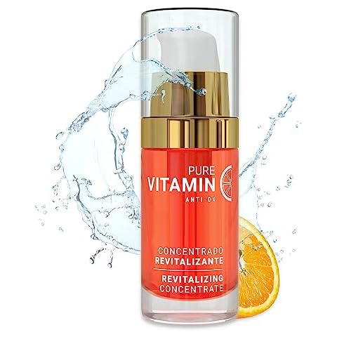 Noche Y Dia Vitamin C Serum for Mature Skin - Made in Spain - Anti Aging Formula Hydrates, Moisturizes, Firms - Targets Sun Spots, Fine Lines, Wrinkles - 30mL (1 fl oz) Cover