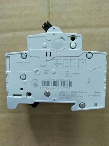 Disjoncteur miniature S200-MDC S202M-C6DC 2P pour tableau électrique - 5
