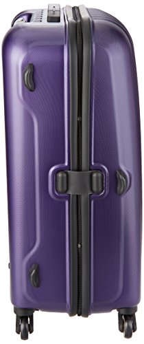 Image of Aristocrat Aston Polycarbonate 79 cms Purple Hard Sided Suitcase (ASTON79TMDP)