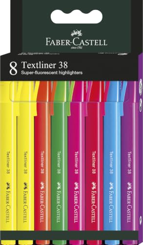 Faber-Castell Textliner 38 Set de 8