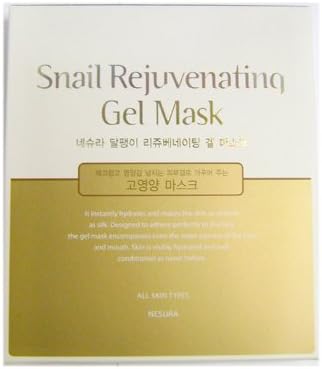 Nesura Snail Rejuvenating Gel Mask(4sheets)