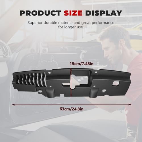 Front Upper Radiator Support Cover Compatible with Accord 2013-2017