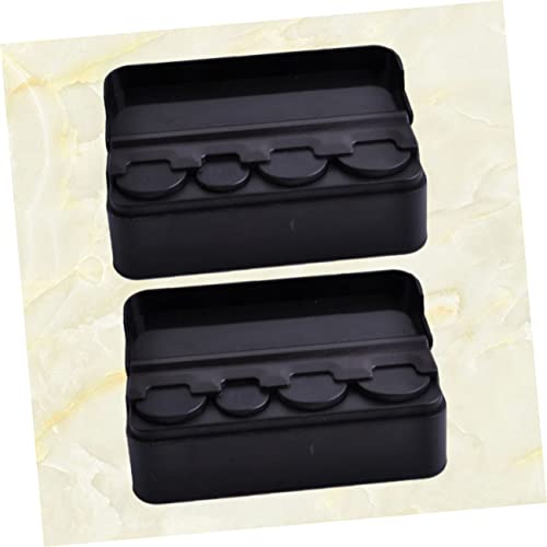 Soporte para Monedas para Carro 2 Piezas Negro miniatura 4