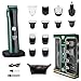 Generic Gryphon Life Hair Clippers and Trimmer 5 in 1 Kit with Barber's Hair Cutting Tool, Green