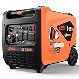 AIVOLT 8000 Watts Dual Fuel Portable Inverter Generator Super Quiet Gas Propane Powered Electric Start Outdoor Generator for Home Back Up Travel RV Camping, 50 State Approved