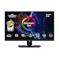 MSI MPG321URDE-QD 32 Zoll 4K Quantum Dot Gaming Monitor, UHD (3840x2160), 144 Hz, 1 ms, IPS Panel, HDR600, schwarz