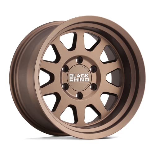 Black Rhino Hard Alloys STADIUM 16X8, 6X5.5, 4.11, -10mm MATTE BRONZE - 1680SDM-06140Z12A