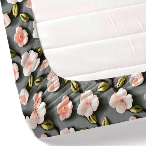 Image of 380 TC Premium Glace Cotton Elastic Fitted Bedsheet King Size with 2 Pillow Covers King Size | Double Bed with All Around Elastic (7DGray, Fitted - 72 inchx78 inch King)