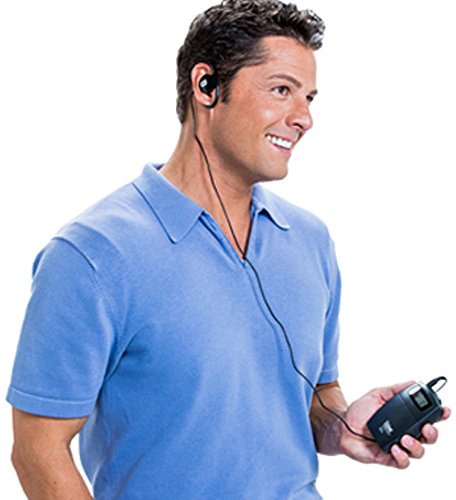 Image of Listen Technologies Portable Display RF Receiver (72 MHz)