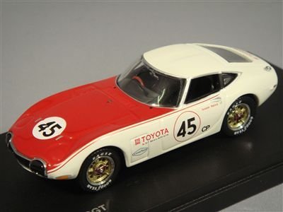 Amazon | 1/43 トヨタ 2000GT SCCA1968 #45 完成品 | ミニカー・ダイ 