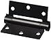 Deltana DSH35U1B Single Action Steel 3 1/2-Inch x 3 1/2-Inch Spring Hinge