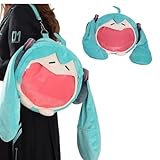 【Flashy】初音ミク リュック 痛バッグ リュック ぬいぐるみ ぬいぐるみ 透明ディスプレイバッグ ふわふわ 可愛い コスプレ 初音ミク グッズ ショルダーバッグ ブルー 小銭入れ リュック 見えるバッグ 透明痛バッグ 女の子 かわいい 軽量 旅行 ファッション 子供 学生 多機能 誕生日プレゼント