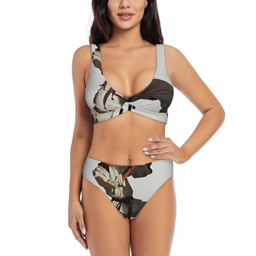 Maillot de bain deux pièces imprimé karaté homme femme pour vos vacances