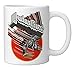 Judas Priest - Screaming For Vengeance Full Wings Ceramic Mug, White