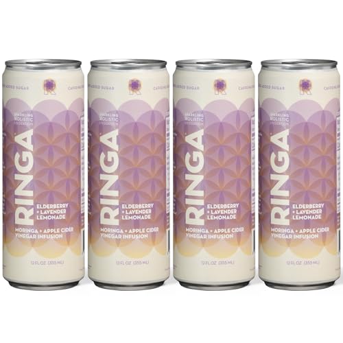 Image of Ringa Sparkling Hydration (Lavender Lemonade 12Oz (Pk of 4))
