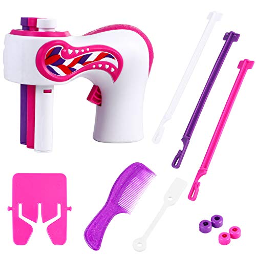 IMIKEYA DIY Automatic Hair Braider Electric Hair Styling Tools Portable Beauty Fashion Salon Toys Kit Automatically Braid Machine for Girl Gifts