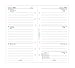 Filofax Agenda settimanale personale su due pagine a righe 2022