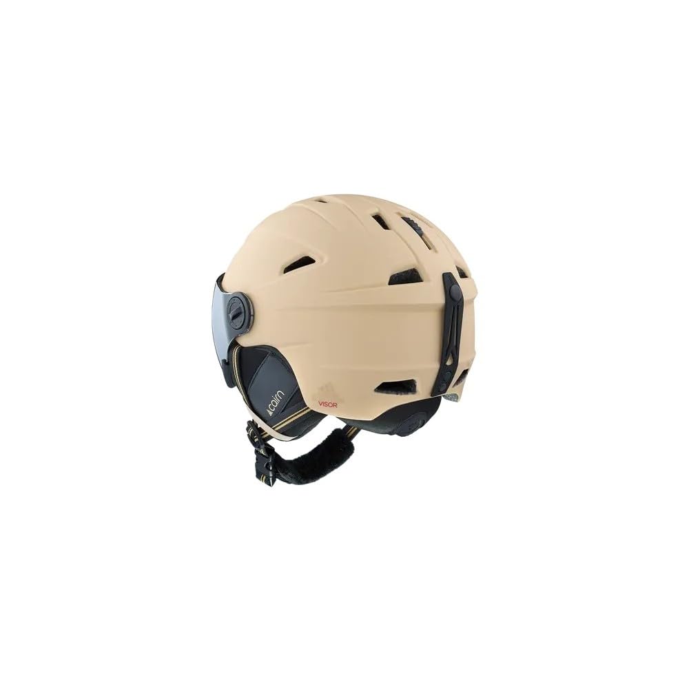 CAIRN - Casque De Ski Electron Visor - Mat Biscuit