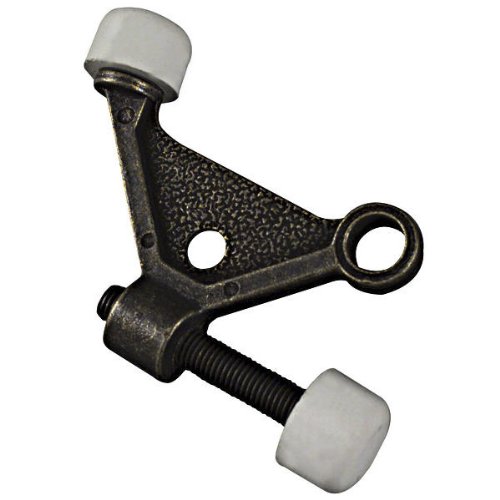 Stanley N171-504 National Hinge Doorstop Antique Brass Pack of 5