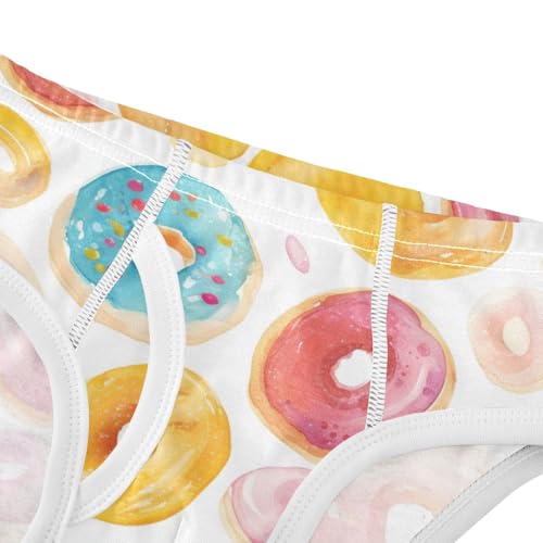 KLL Donuts Background Boys Toddler Soft Training Underwear Breathable Children Undies4