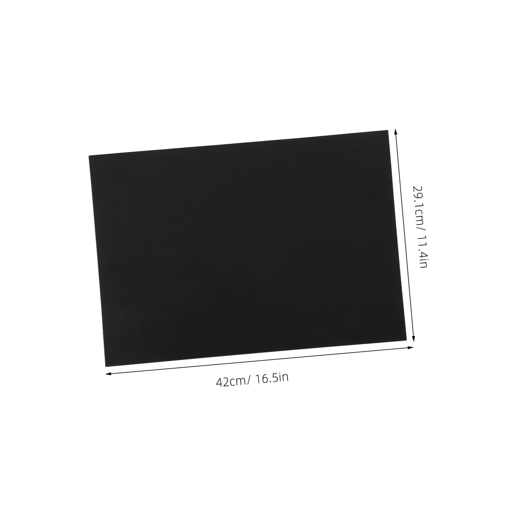50 feuilles Papier Cartonné Noir DIY Créatif pour Loisirs Créatifs Peinture et Bricolage Papier à Dessin Résistant pour Activités Manuelles et Ateliers Groupe