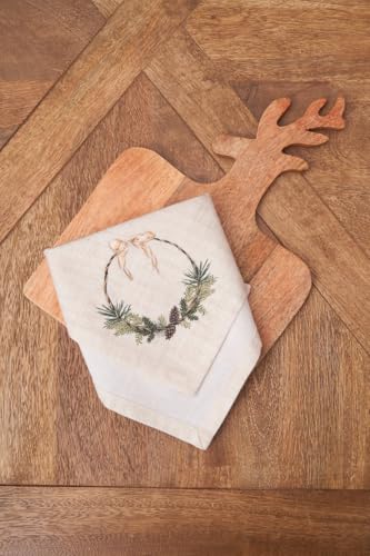 Servilleta de Tela Verde C&F Home Pinecone miniatura 3