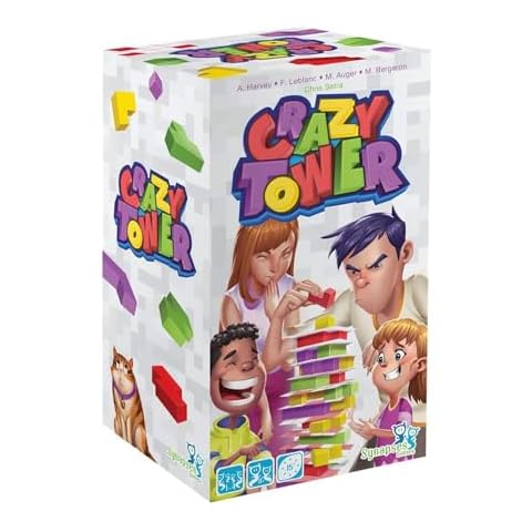 Ghenos Games - Crazy Tower, Multicoloured, GHE136 Cover