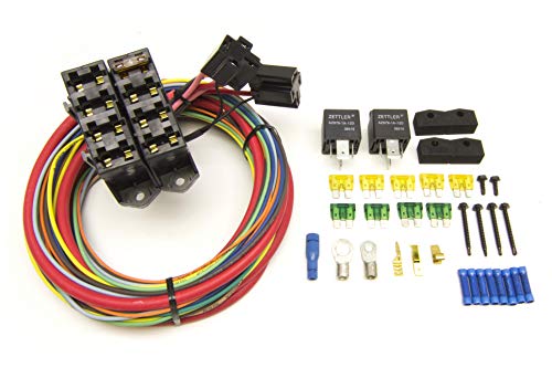 Painless Performance 70118 Cirkit Boss Heavy-Duty Auxiliary Fuse Block, 7 Ignition-Hot Circuits