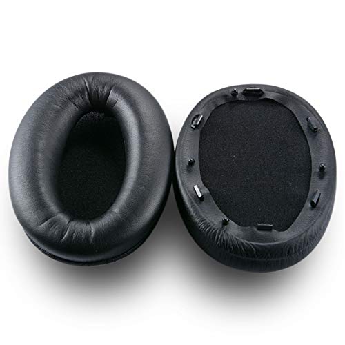 Rhinenet Ersatz-Ohrpolster für Sony WH1000XM3 Kopfhörer (schwarz) Cover