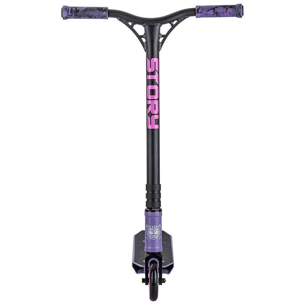 Story Beast Trottinette Freestyle – Alu 6061, Roulements ABEC-9, Roues 110mm, Guidon 360°, Frein Flex Fender