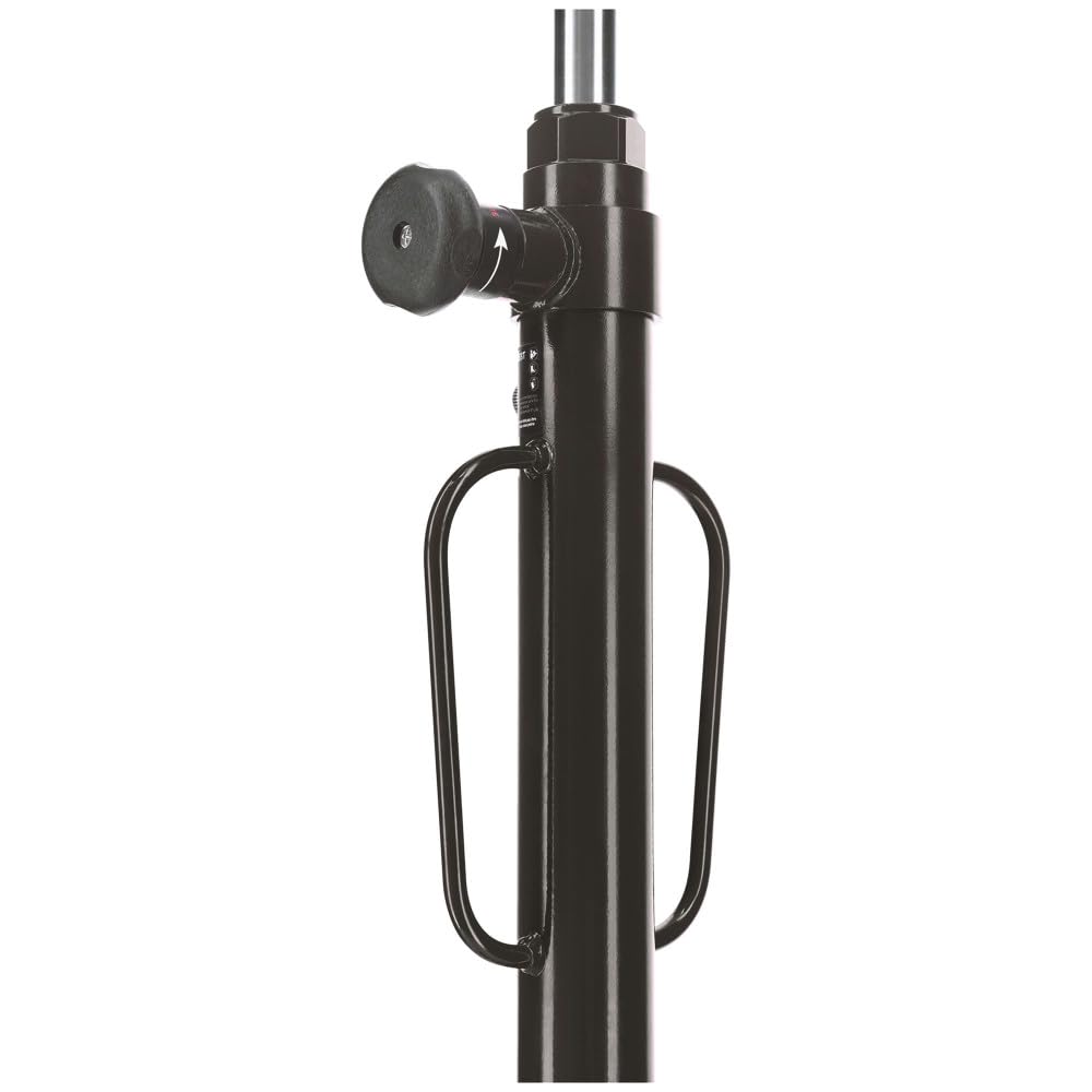 Autobest Vérin de Fosse tête réversible 600 kg - Roues pivotantes - Hauteur Maxi 2000 mm
