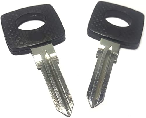 iHave Repuesto para 2 llaves en blanco 1977-85 230 240D 280CE 280E 300D 1973-79 450SL Series X83 MB39 YM31 YM23 YS24, Negro -