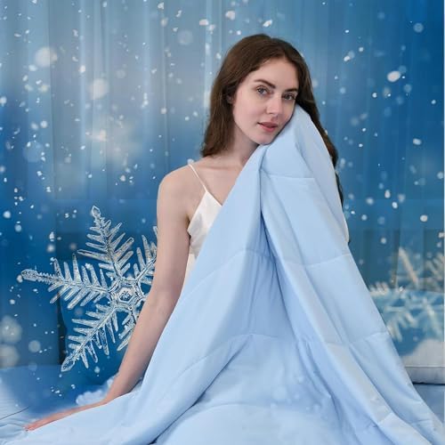 HYVIF Cooling Comforter Queen Size Cooling Blanket for