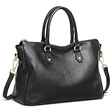 Kattee Soft Leather Tote Bags for Women, Shoulder Satchel Purses and Handbags