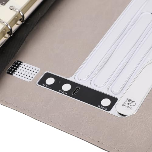Ordinateur portable numérique d'affaires chargeur sans fil 15W lampe audio enregistrement